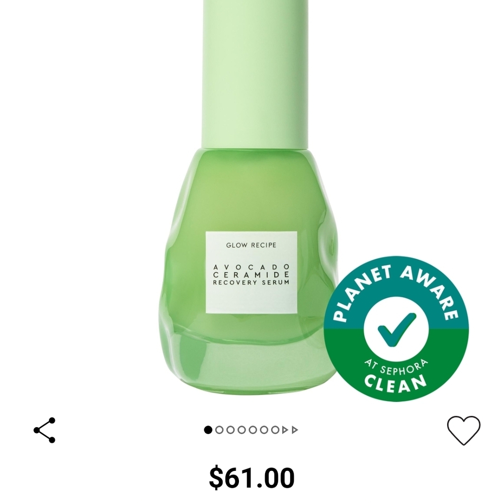 Glow Recipe Avocado Serum in Fresh Green